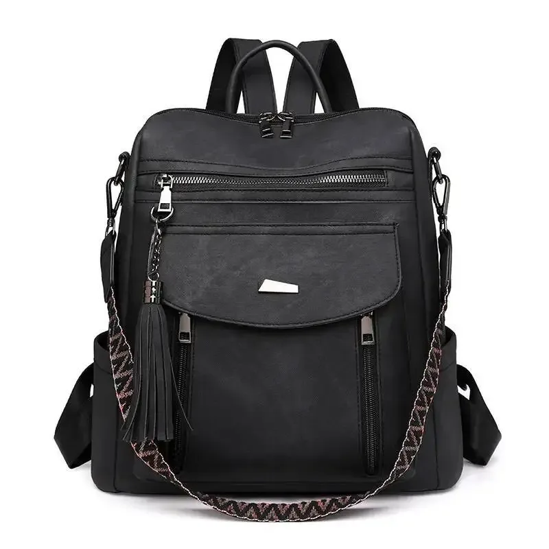 offre spéciale sac à dos de luxe pour femmes couches multifonctions double sacs à bandoulière de luxe bonne qualité printemps tendance pu sac pour femmes