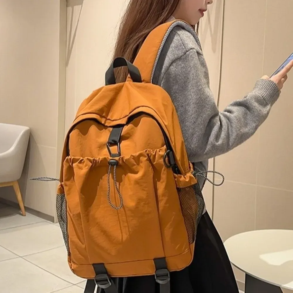 sac à dos multi-poches à la mode, sangle réglable, grande capacité, sac à dos de voyage, décontracté, polyvalent, pour étudiants