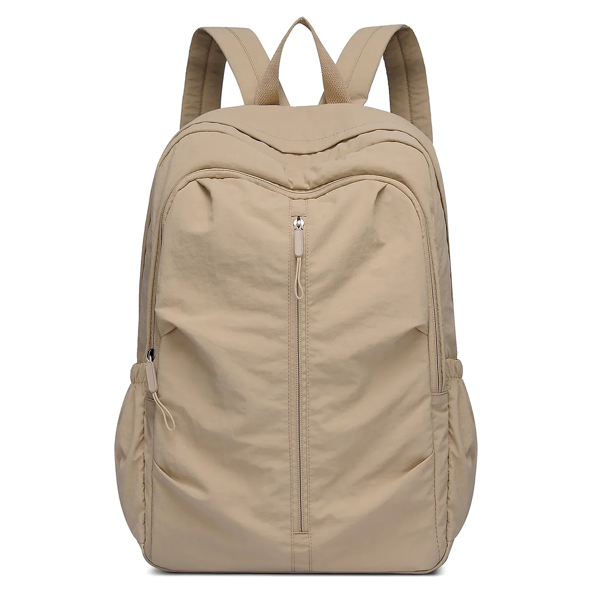 sac à dos pratique et élégant, grande capacité, unisexe, décontracté, résistant à l'eau, en nylon, pour voyage, pour ordinateur portable, pour les déplacements quotidiens