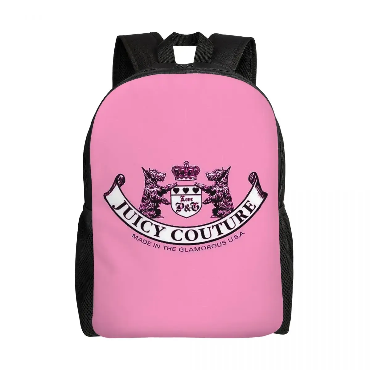 sac à dos classique juicy couture pour étudiants, garçons et filles, sac d'école, sac à bandoulière pour ordinateur portable