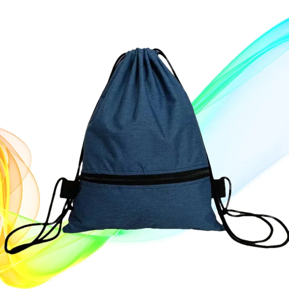 sac à dos pliable à cordon de serrage, sac à dos de sport léger, simple et à la mode, unisexe