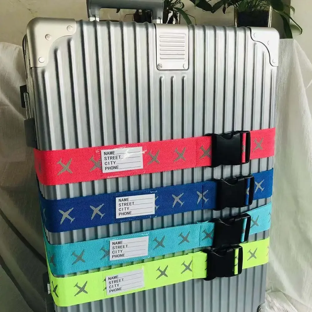 accessoires de bagages : sangle de fixation avec cadenas à combinaison pour bagages