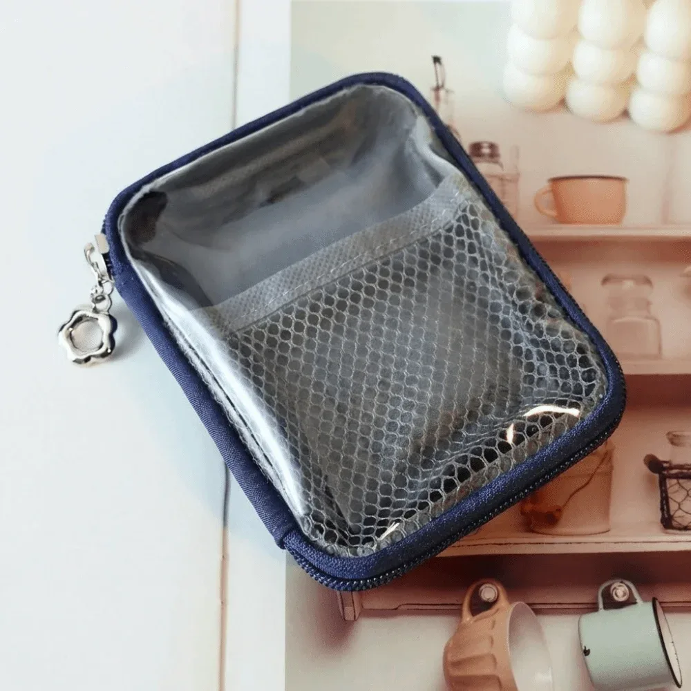 sac de rangement transparent en pvc avec fermeture éclair, grande capacité, étanche, trousse de toilette à coque rigide, sac de maquillage multifonctionnel, organisateur.