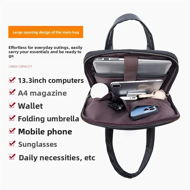 sac à dos en tissu oxford pour femmes, grande capacité, léger, idéal pour les trajets professionnels, le rangement d'ordinateurs portables pour étudiants, les voyages et l'utilisation en extérieur