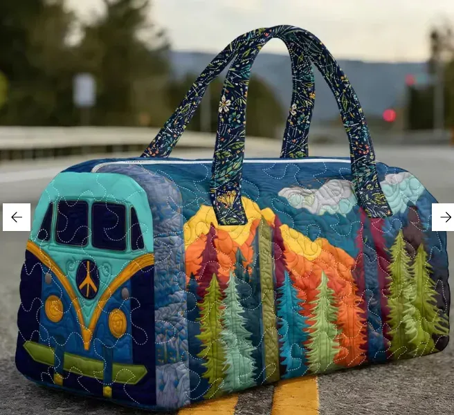 sac de voyage matelassé grande capacité, artisanat de matelassage 3d, sac de voyage, sacs fourre-tout, sac à main pour courtes distances