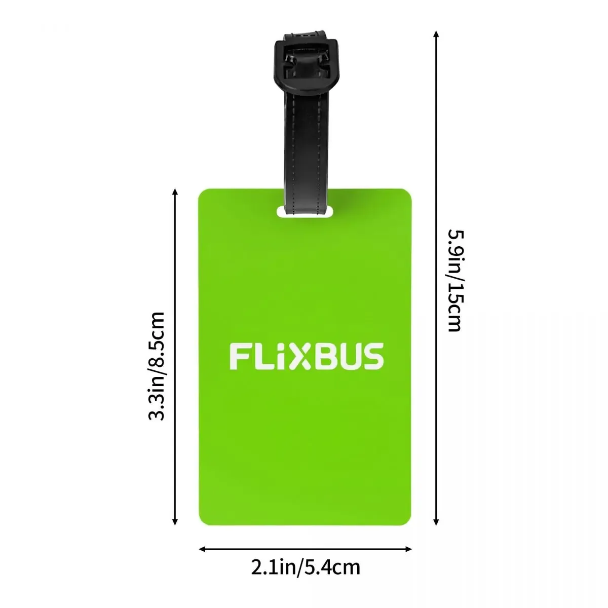 étiquettes à bagages flixbus, accessoires pour valises, étiquette de bagage de voyage, porte-étiquette d'embarquement, étiquette de nom et d'adresse