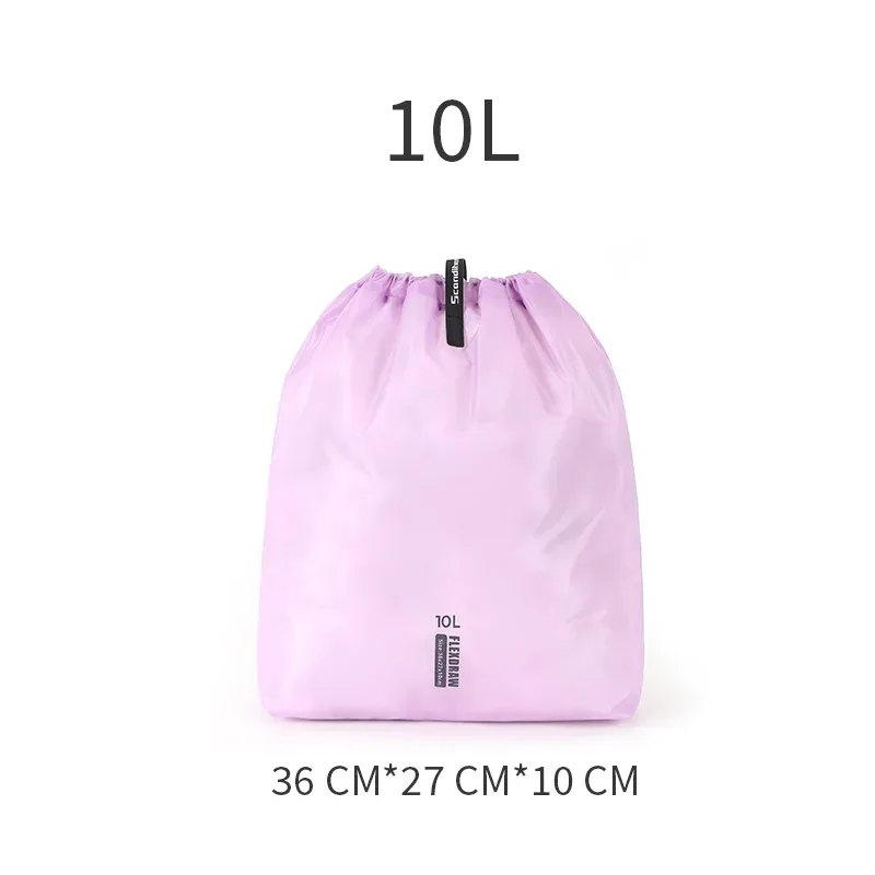 sac de rangement étanche de grande capacité pour vêtements, pochette de rangement de voyage avec plusieurs poches pour la randonnée en plein air et le camping