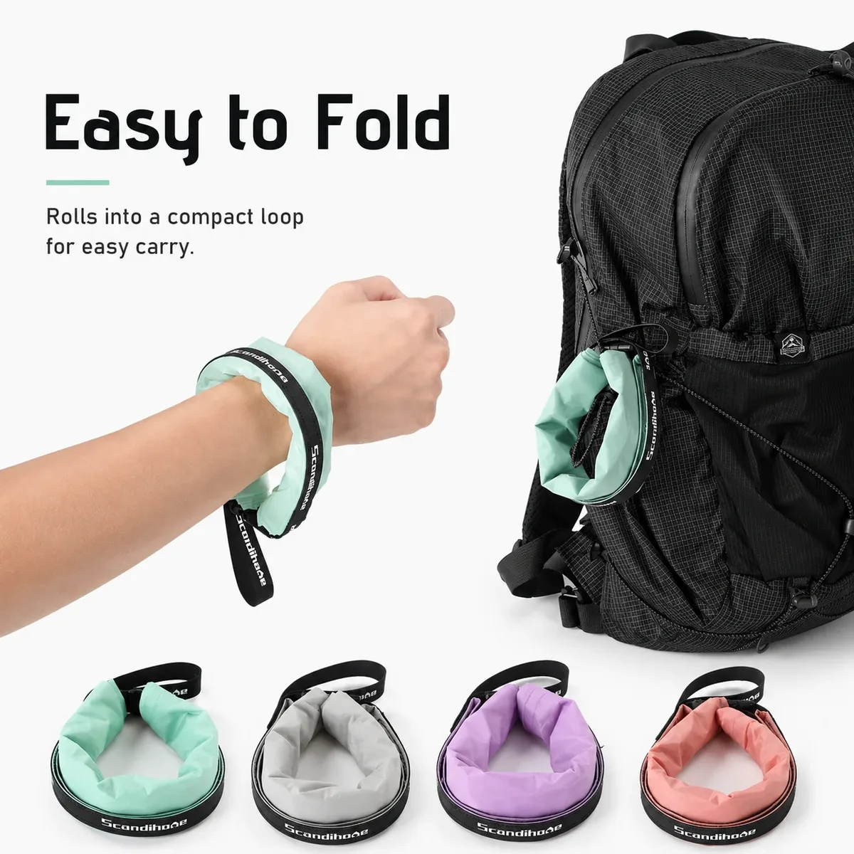 sac sec ultraléger et étanche, pochette de rangement de voyage, organisateur de vêtements, cube d'emballage à compression pour camping randonnée natation