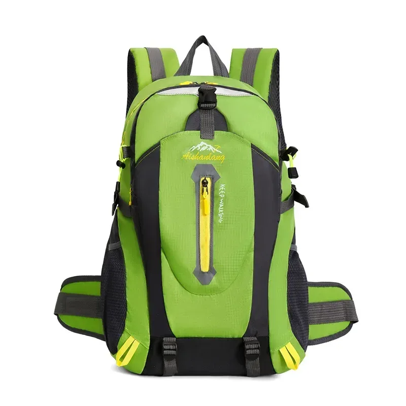 sac à dos à double épaule pour hommes, grande capacité, sac d'alpinisme en plein air, sac à bagages de loisirs, cartable de sport tendance