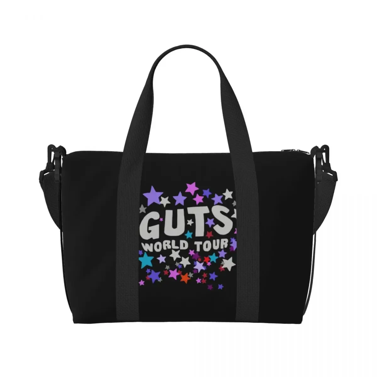 sac fourre-tout personnalisé olivia guts world tour pour femme, grande capacité, chanteuse américaine, auteurs-composeurs, salle de sport, plage, sacs de voyage, 2024