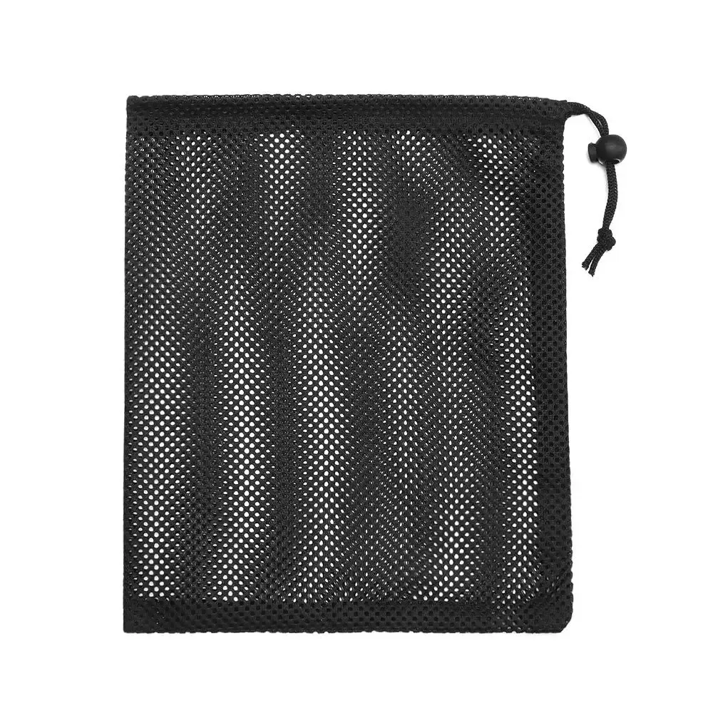sac à linge polyvalent pour la maison en plein air, sac à cordon en maille, sac de rangement, sac de rangement
