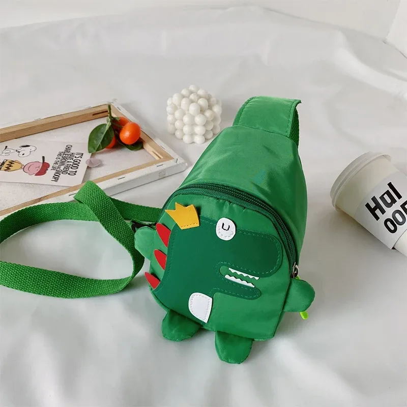 mode dessin animé dinosaure sacs à bandoulière garçons filles mignon enfants poitrine sacs épaule messager voyage sac à dos pour les enfants
