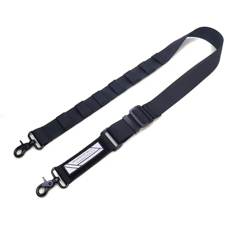 fonction tactique diverses combinaisons réglable sac à bandoulière sangle homme techwear style haute rue modulaire sac accessoires