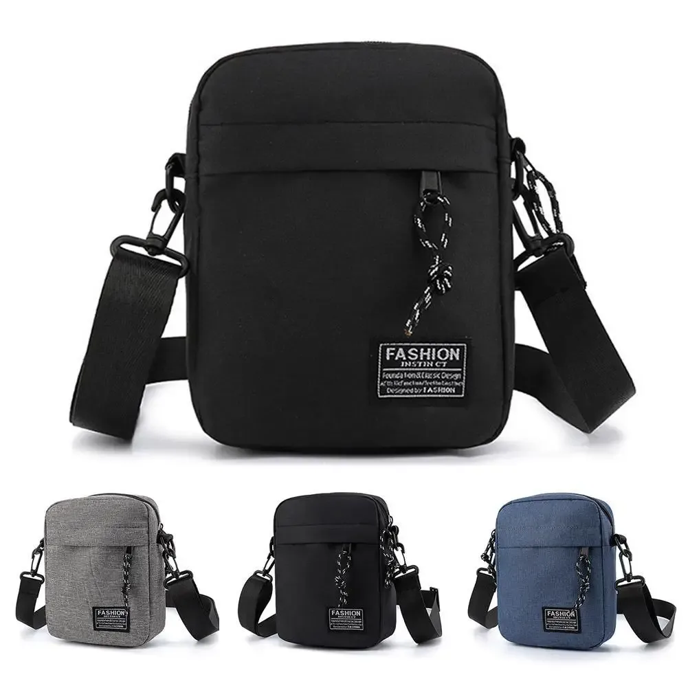 Sac à bandoulière pour hommes, petit sac à bandoulière tendance, sac à dos diagonale, sacs de poitrine léger pour garçon, Mini sac décontracté, sac de taille