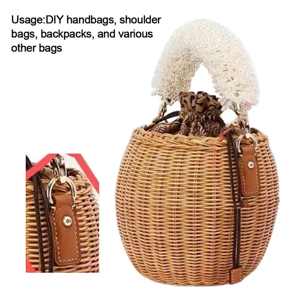 sac à dos en cuir pu fait à la main, verrouillage de nuit, ceinture, bricolage, remplacement, matériel, accessoires, 1 ensemble