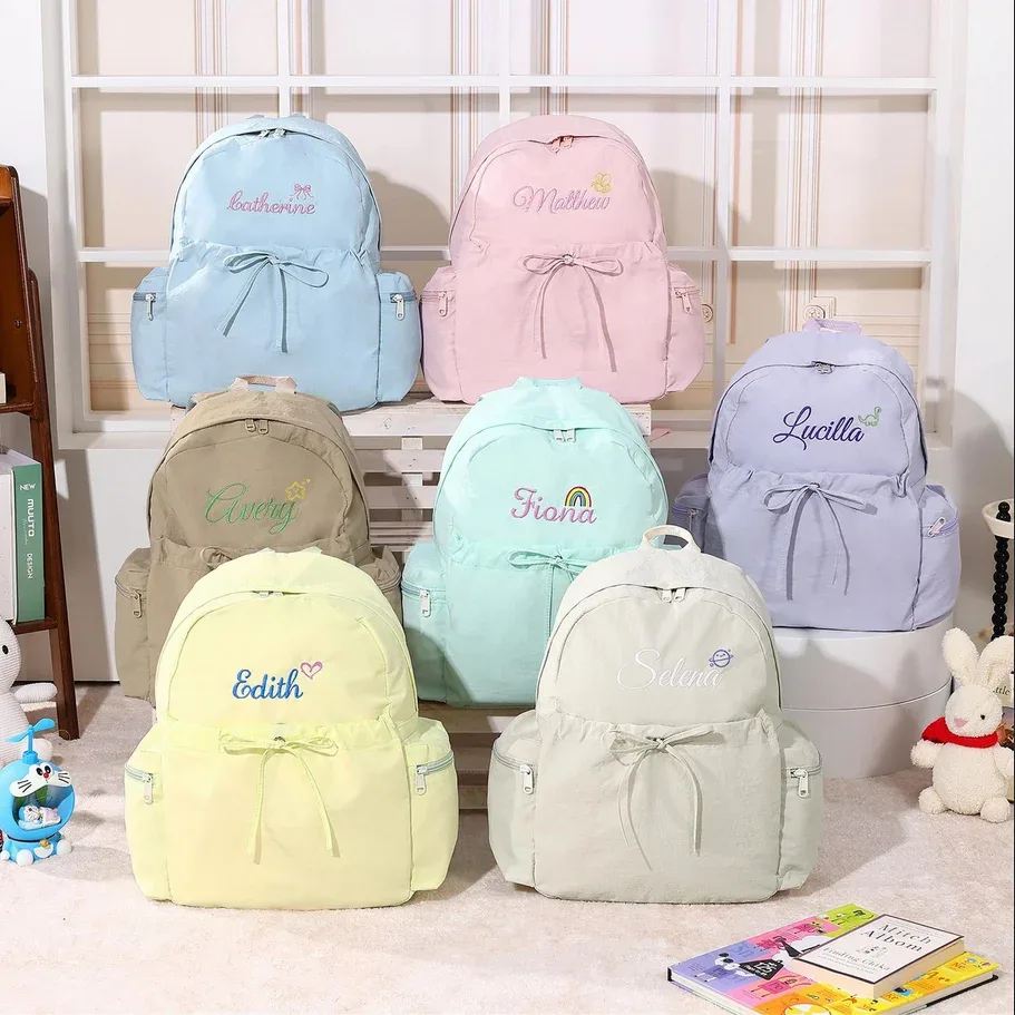 Sac à dos personnalisé pour tout-petits avec nom, sac à dos monogrammé pour enfants, sac d'école pour filles et garçons, sac à dos préscolaire pour enfants