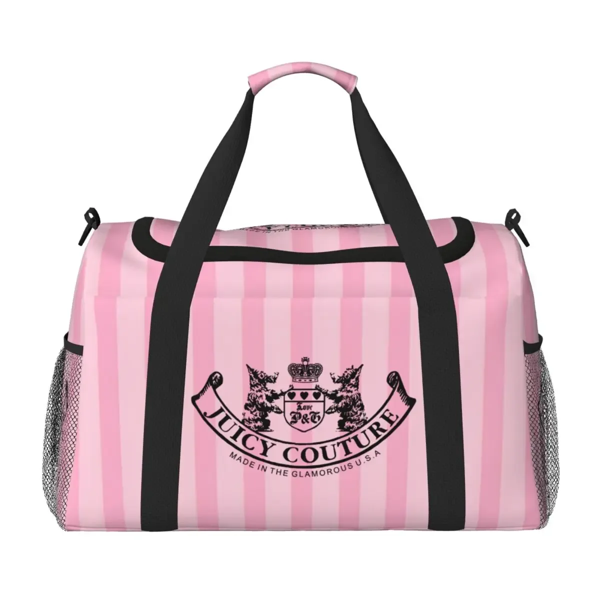 j-juicy-c-couture sac de voyage unisexe, sac à bandoulière, sac de cabine, sac fourre-tout grande capacité, sac de week-end, sac de sport