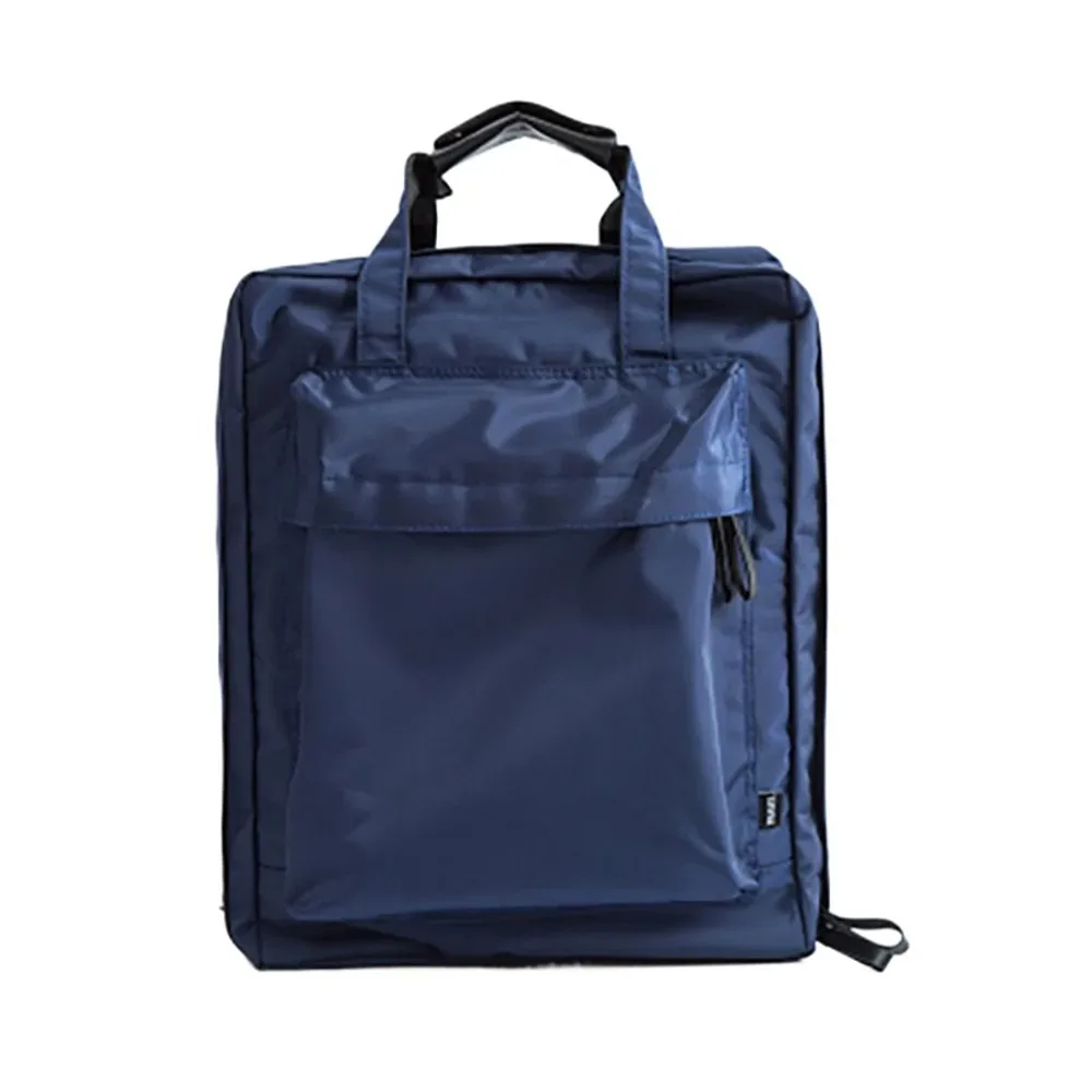 sac à dos portable en nylon pour ordinateur portable, grande capacité, couleur unie, sac de voyage court, sac à bagages étanche pour les voyages