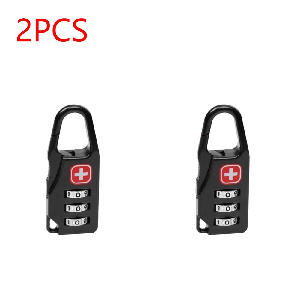 mini serrure à glissière pour sac à dos de voyage, sac à main extérieur, antivol portable, serrure à numéro blocode, accessoires