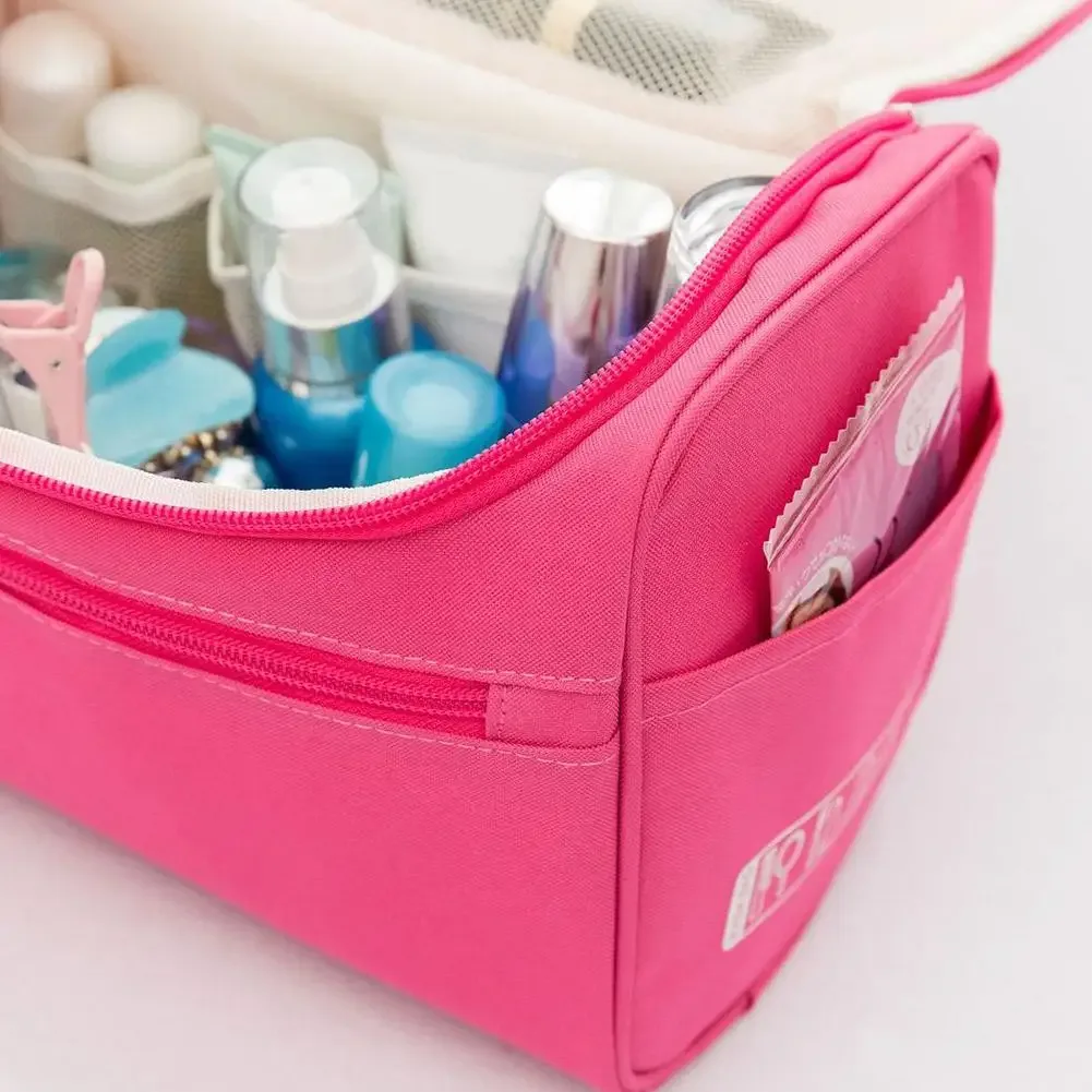 sac de toilette de voyage, grande capacité, organiseur de cosmétiques, sac de toilette imperméable, sac de toilette portable et durable pour un usage quotidien