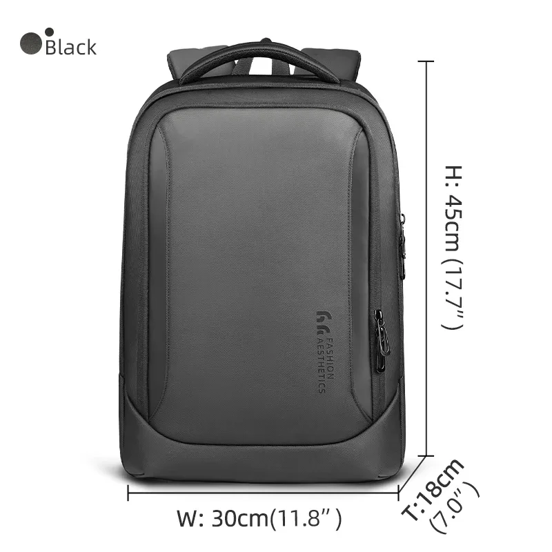 heroic knight-sac à dos de voyage d'affaires pour homme, grande capacité, sac de travail pour ordinateur portable 15.6 ", sac d'école pour garçon, sac avec port usb, mode