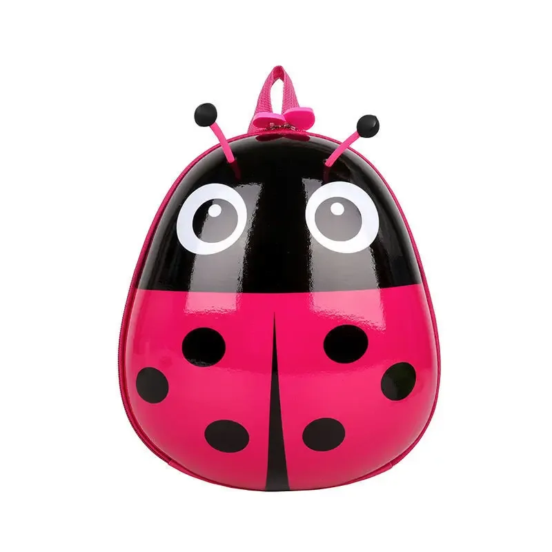 coquille d'oeuf sac pour enfants motif coccinelle maternelle garçons et filles étudiants classe sacs à dos mochila escolar sacs d'école