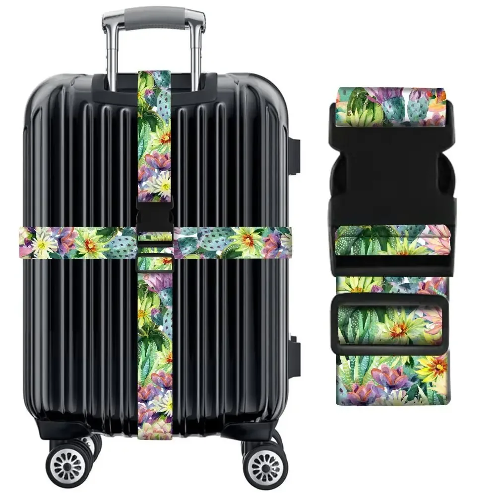 sangle transversale antivol pour bagages, emballage de paquet réglable, ceinture croisée, valise, environnement, accessoires de pièces de sac