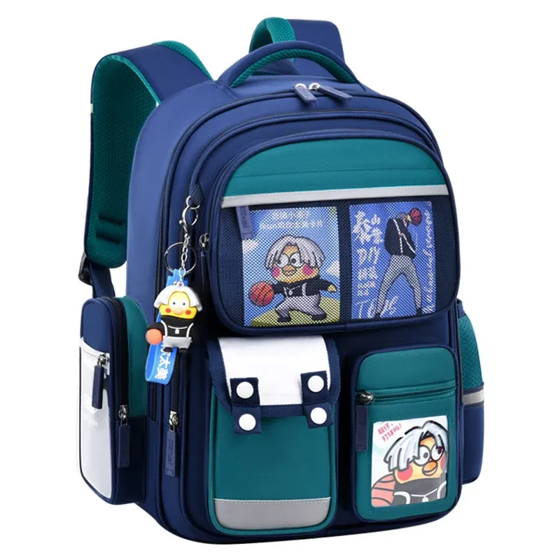 Sac à Dos d'École Primaire pour Garçon et Fille, Cartable de Dessin Animé pour Écolier de 1 à 6 Ans, Nouvelle Collection