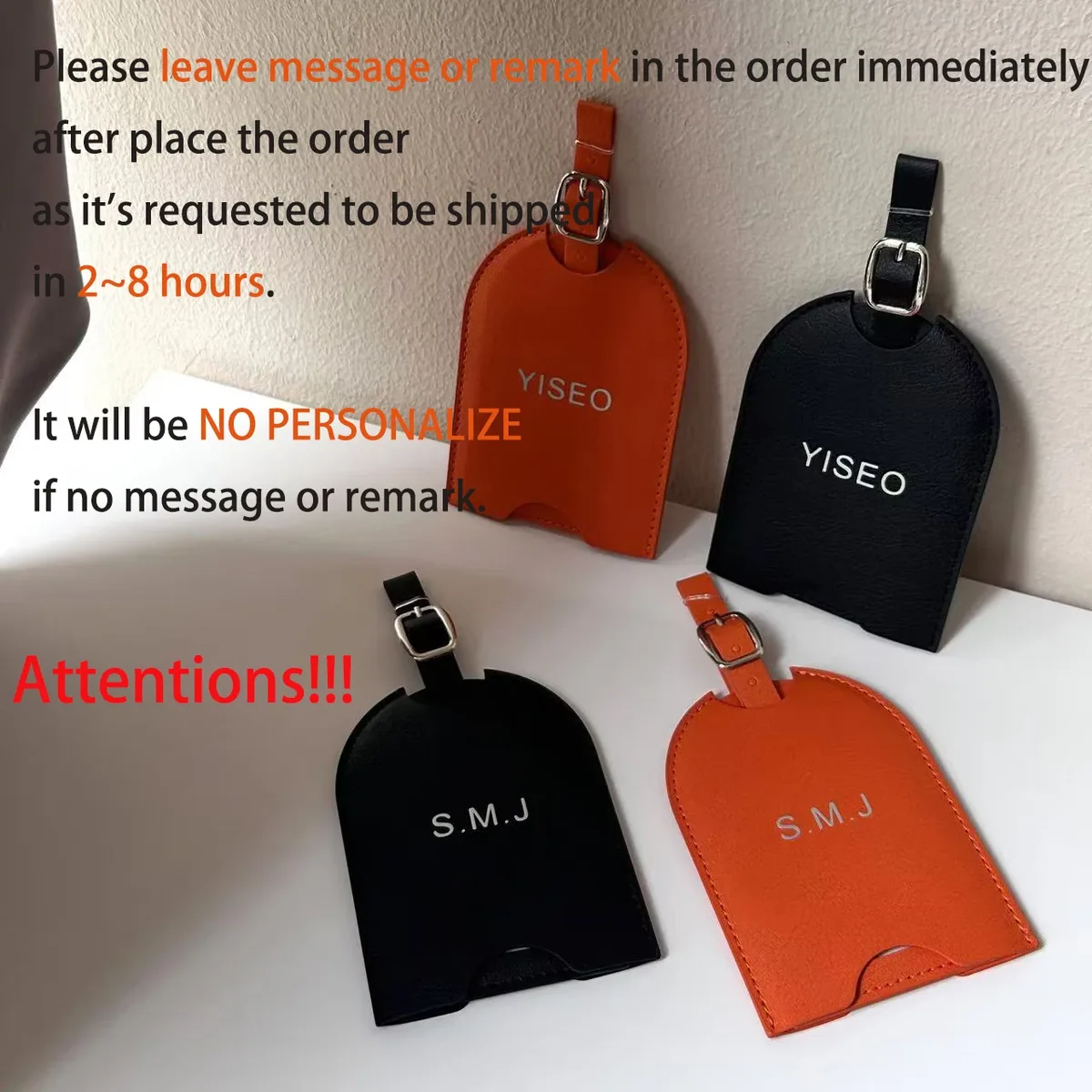 étiquette de bagage avec initiales personnalisées, logo personnalisé, lettre pour hommes et femmes, nom de valise, étiquettes d'avion en pu, accessoires de voyage