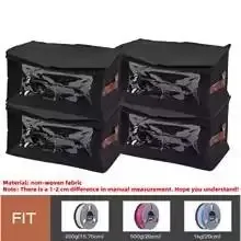 sac de rangement pour filaments d'imprimante 3d résistant à l'humidité, avec fenêtre transparente, organisateur pliable, compatible avec les bobines de filaments pla, petg, tpu, abs de 1 kg.