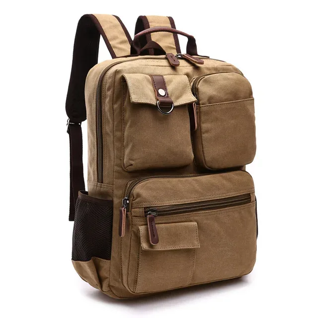 hommes sac à dos pour ordinateur portable sac à dos toile sac d'école sacs à dos de voyage pour adolescent mâle sac à dos ordinateur sac à dos sacs ordinateur sac