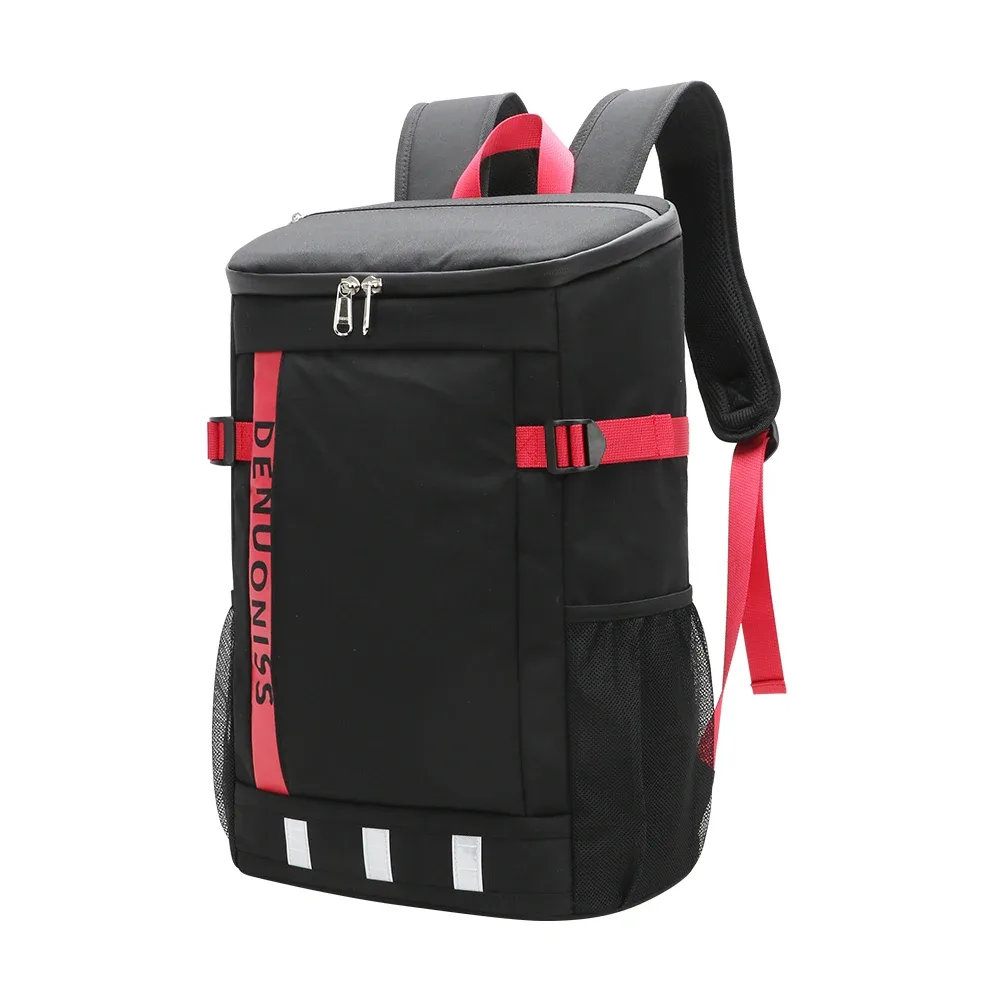 denuoniss dernier grand sac isotherme sac à dos bande réfléchissante conception camping réfrigérateur sac isolé sac thermique pour voyage
