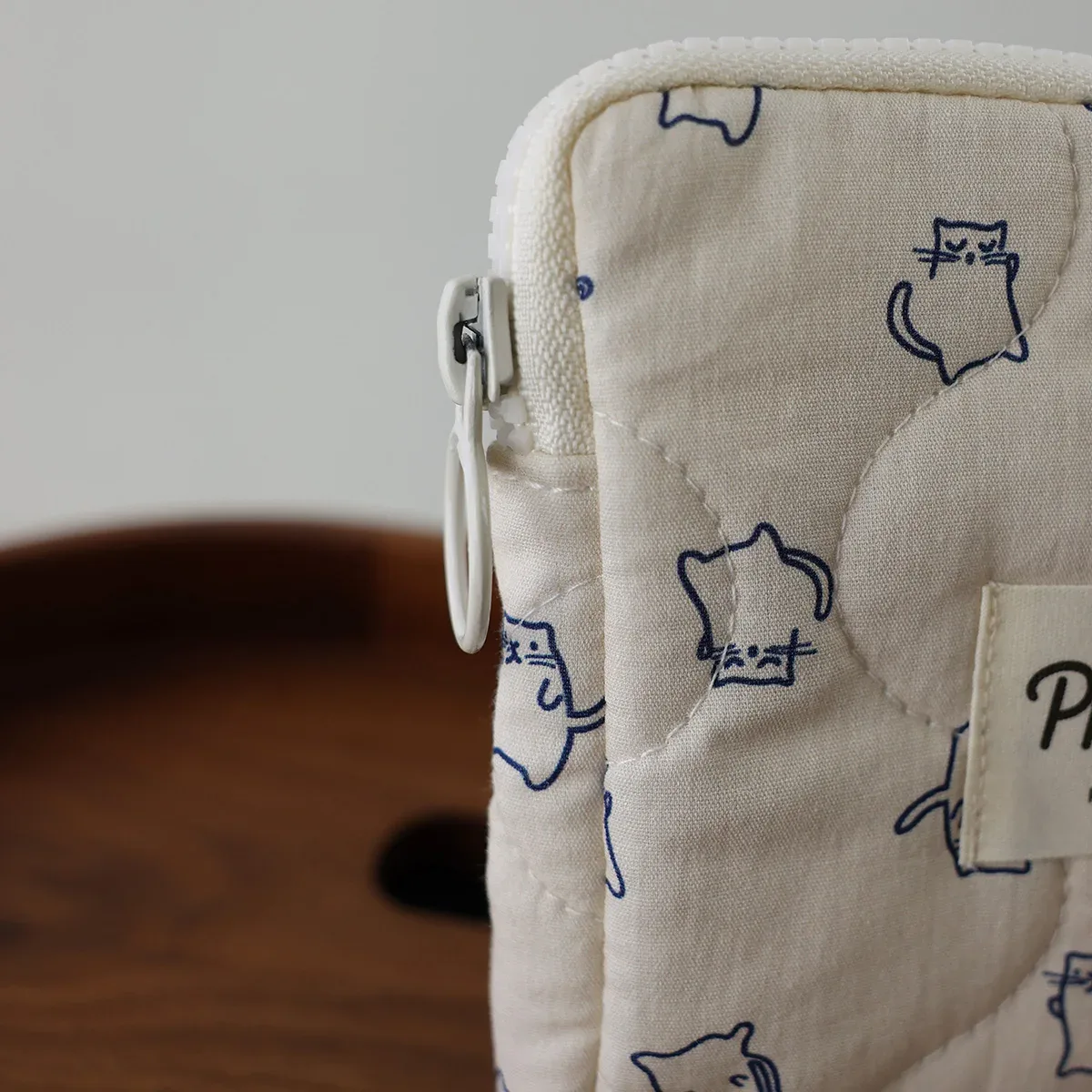 sac à serviettes hygiéniques, sac à cartes, sac de rangement carré portable avec motif de chaton peint à la main, sac physiologique pour filles, sac à cosmétiques