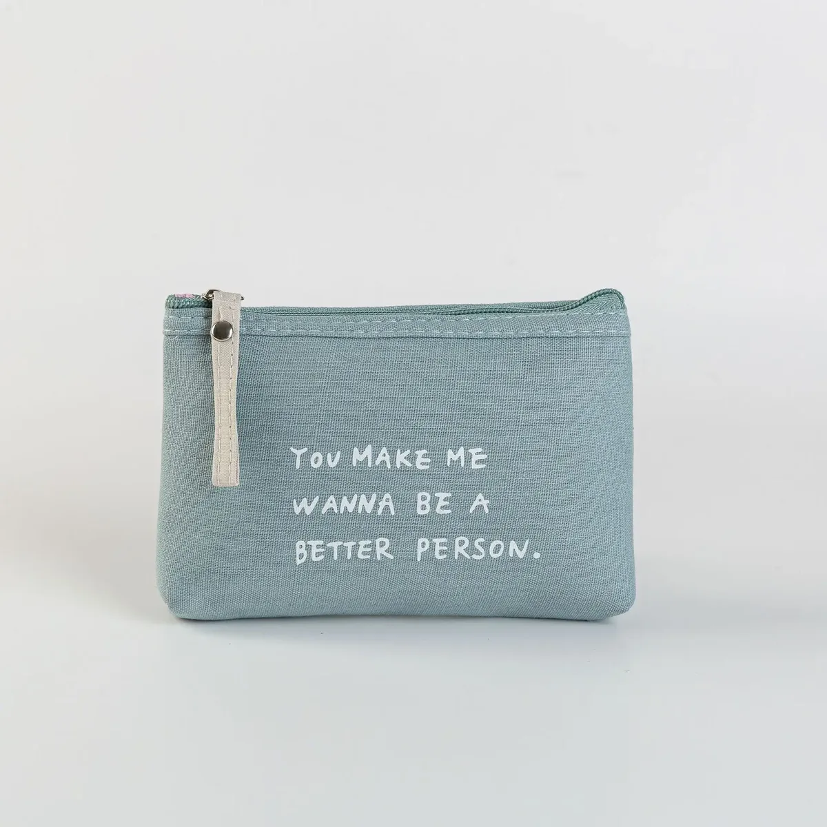sac à cosmétiques en toile souple imprimé à pois pour femmes, mignon, organisateur de produits de toilette, sacs de maquillage portables, étui de rangement de voyage