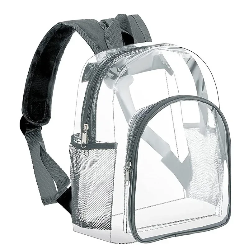 nouveau sac à dos scolaire transparent en pvc tendance pour étudiants, sac de voyage créatif et mignon, sac à dos populaire pour activités de plein air