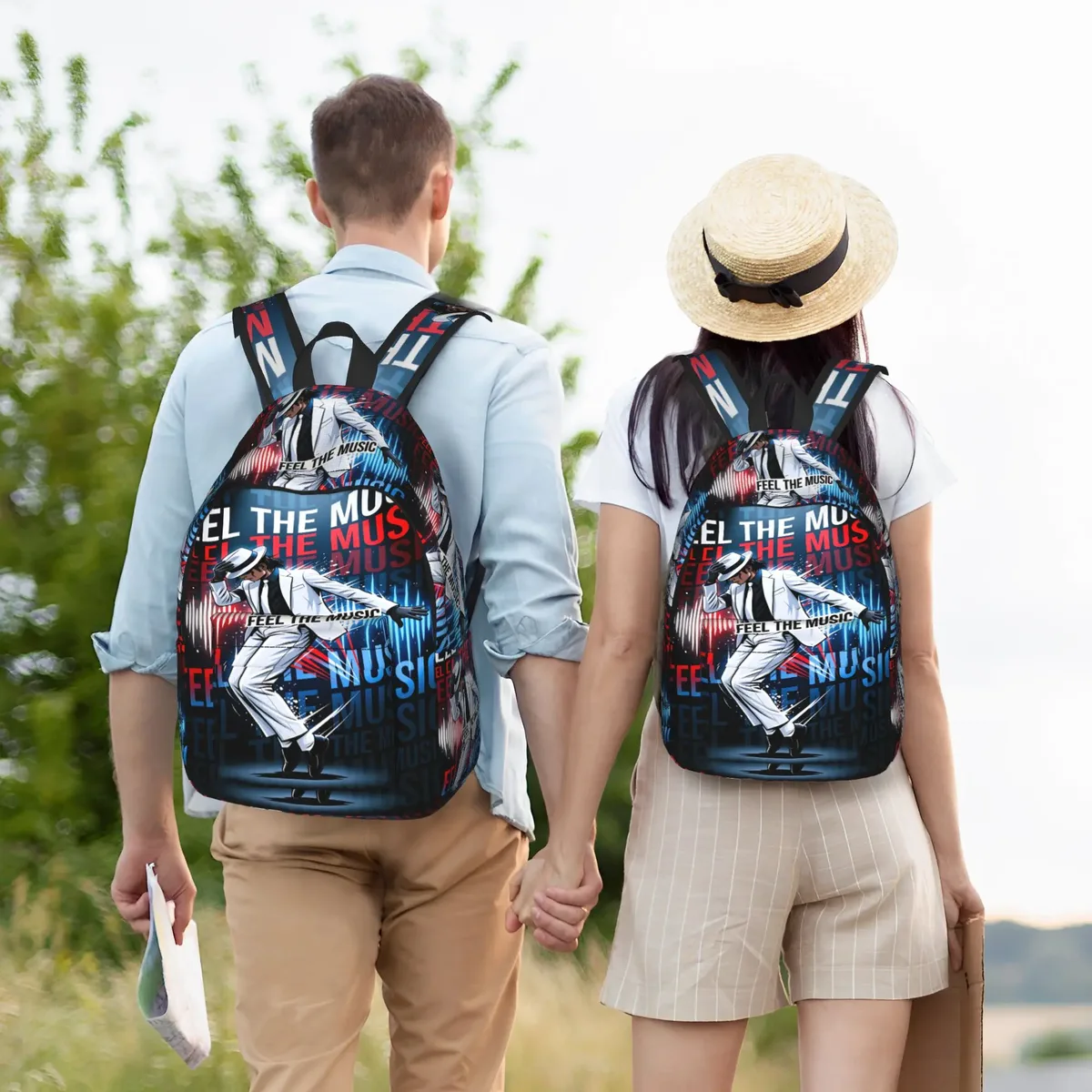 sac à dos michael mj, sacs à dos de randonnée pour femmes et hommes, sacs d'école secondaire originaux, grand sac à dos de créateur