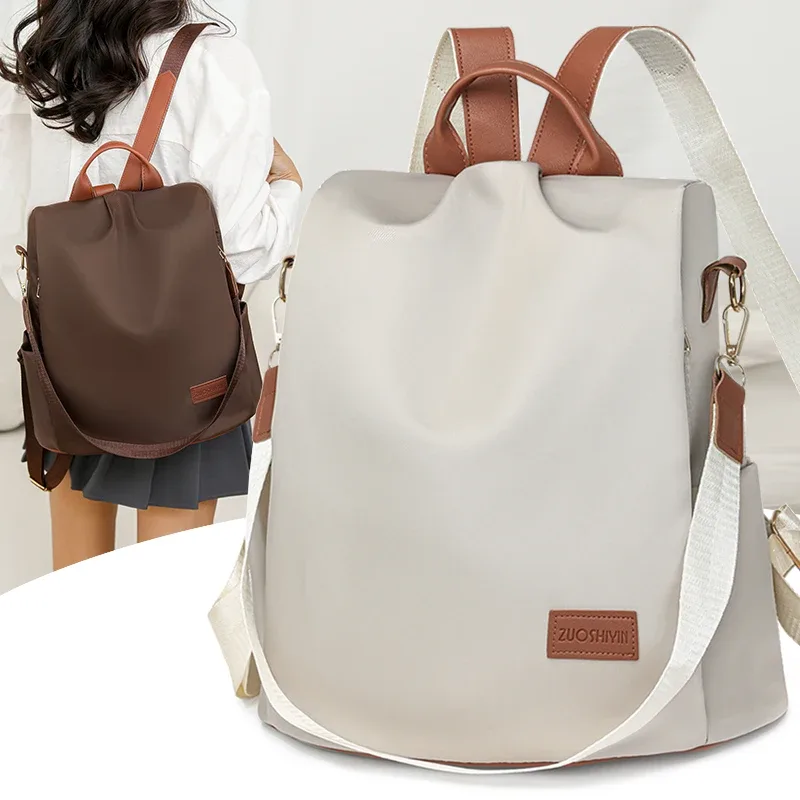 mode grande capacité femmes haute qualité nylon sacs à dos femme loisirs voyage sac à dos sacs d'école pour les filles nouveau sac à bandoulière