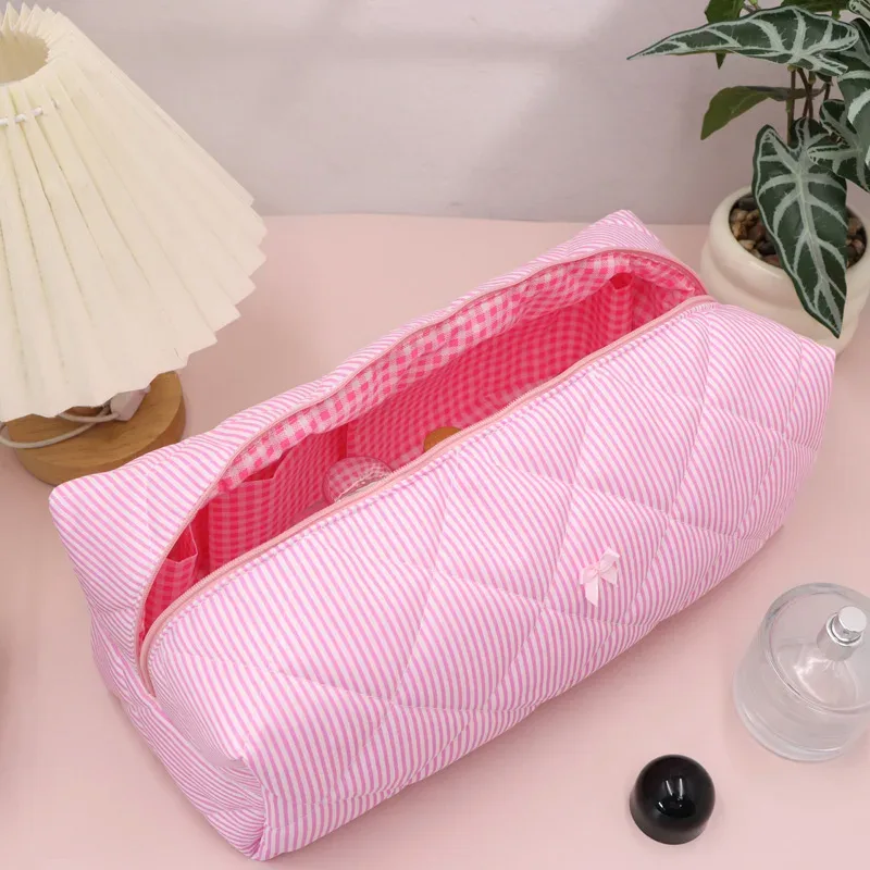 grande trousse de maquillage de grande capacité, sac de rangement pour sèche-cheveux, sac de rangement pour articles de voyage, sac portable pour sèche-cheveux