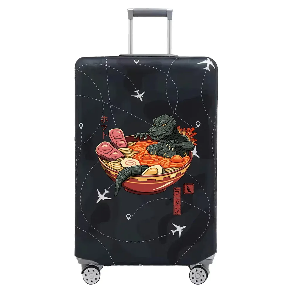 couvertures de bagages de voyage, housse de protection, housses de valise anti-poussière commandées, série d'impression de dessin animé, accessoires de voyage for18-32inch