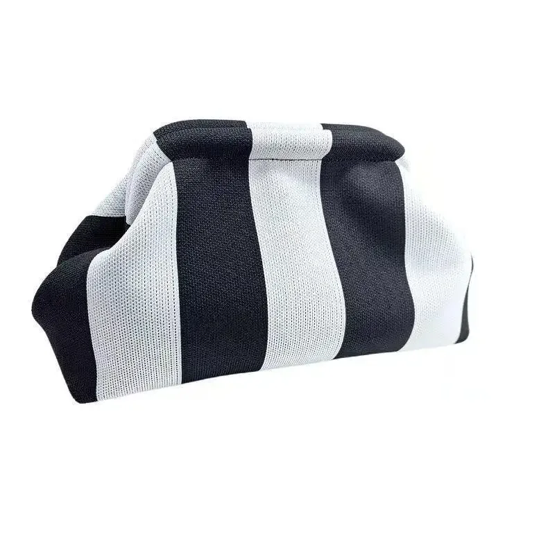 pochette cosmétique en polyester grande capacité en tissu respirant pour les voyages quotidiens, le shopping, sac décontracté colorblock