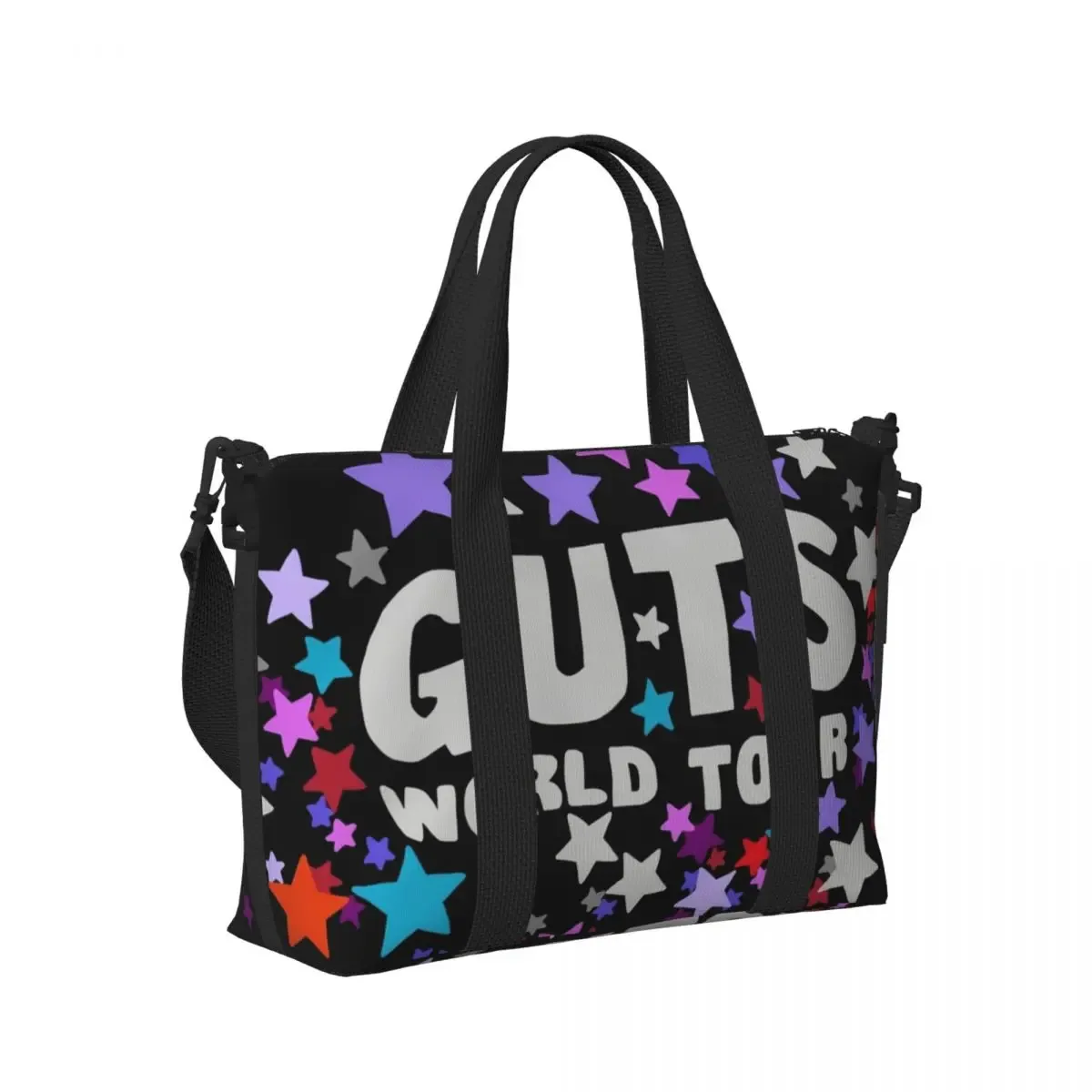sac fourre-tout personnalisé olivia guts world tour pour femme, grande capacité, chanteuse américaine, auteurs-composeurs, salle de sport, plage, sacs de voyage, 2024