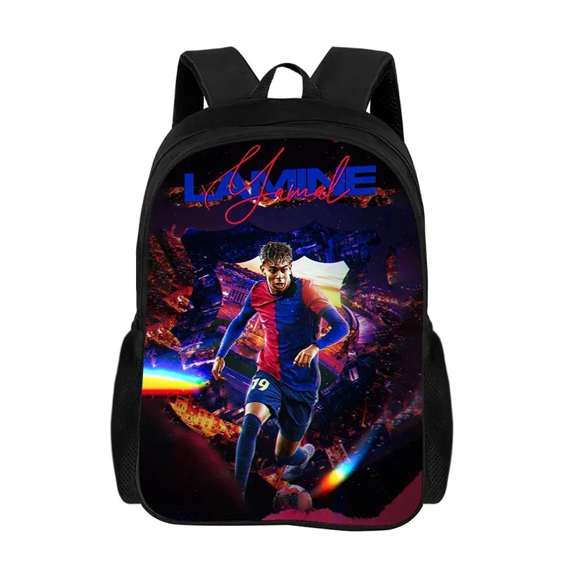 sac à dos l-lamin yamal pour enfant, léger, sac à dos pour enfant, meilleur cadeau, star du football, école, sac à dos de grande capacité