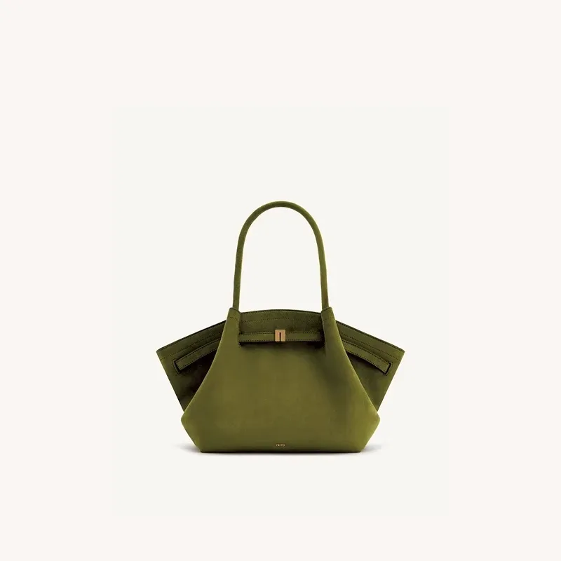 sac à bandoulière en daim jwpei en forme de bouffée pour les trajets formels, sac en cuir véritable multicolore au style sophistiqué