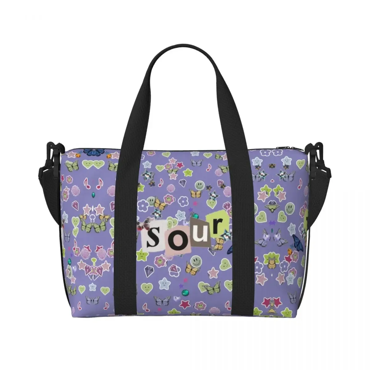 sac fourre-tout personnalisé olivia guts world tour pour femme, grande capacité, chanteuse américaine, auteurs-composeurs, salle de sport, plage, sacs de voyage, 2024