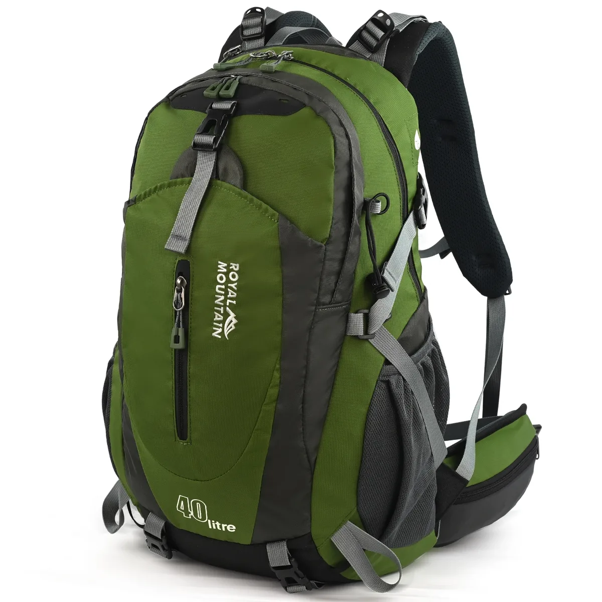 sac à dos de randonnée en plein air 40l, léger, respirant, fonctionnel, poche avant ouverte, sac en nylon résistant à l'eau