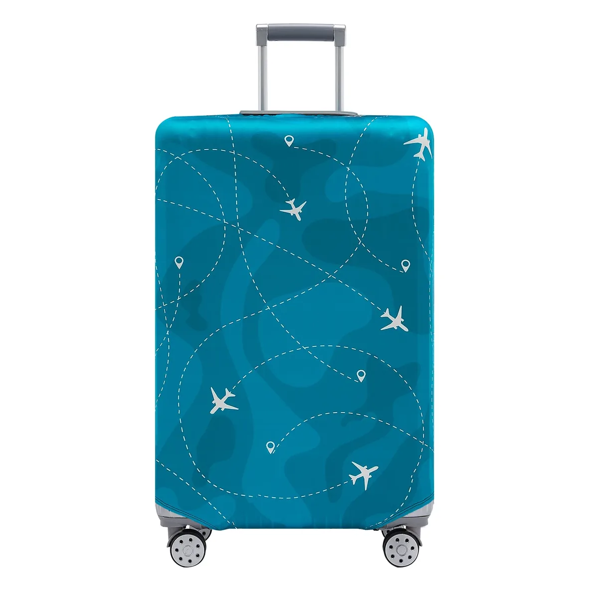 housse de protection élastique pour bagages, housse de protection pour valise à roulettes de 18 à 32 pouces, housse anti-poussière, accessoires de voyage