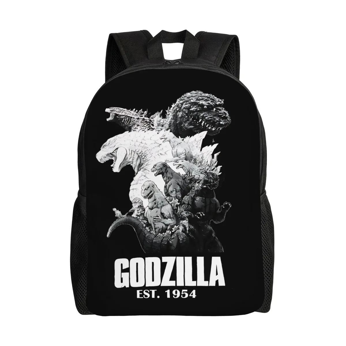 sac à dos godzilla pour hommes et femmes, sac à dos pour adultes, dessin animé, nouvelle année scolaire, 1 pièce