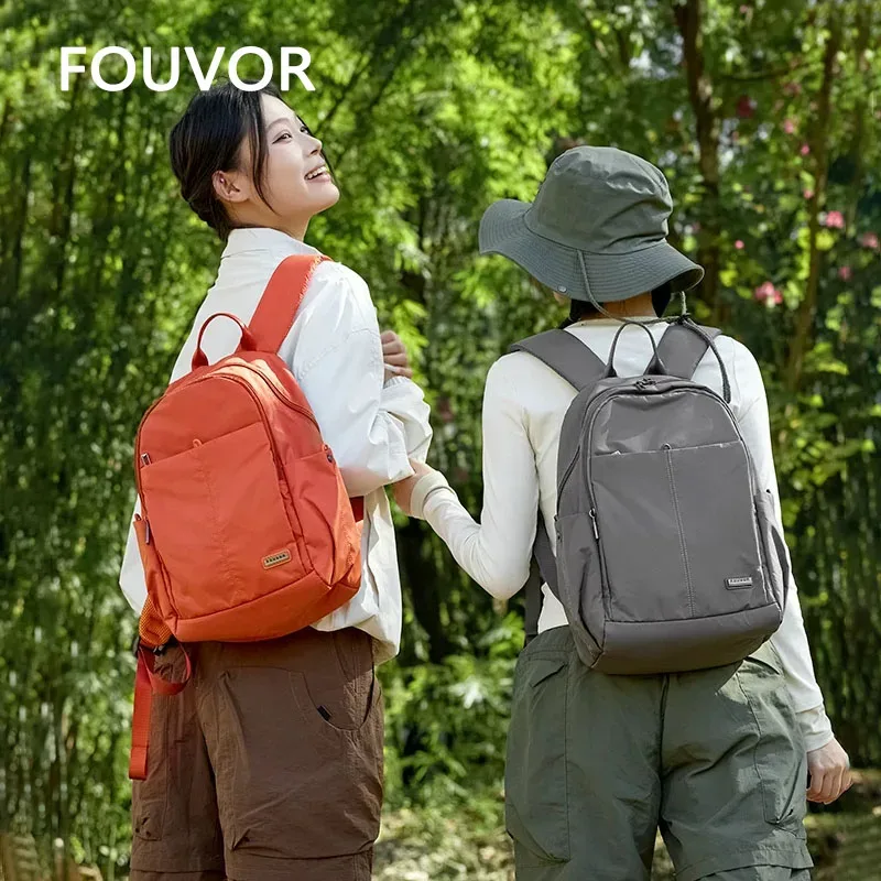 sac à dos unisexe fouvor pour l'extérieur, grande capacité, léger, simple, pour les voyages, l'école, les sports, les jeunes adolescents 2961-21