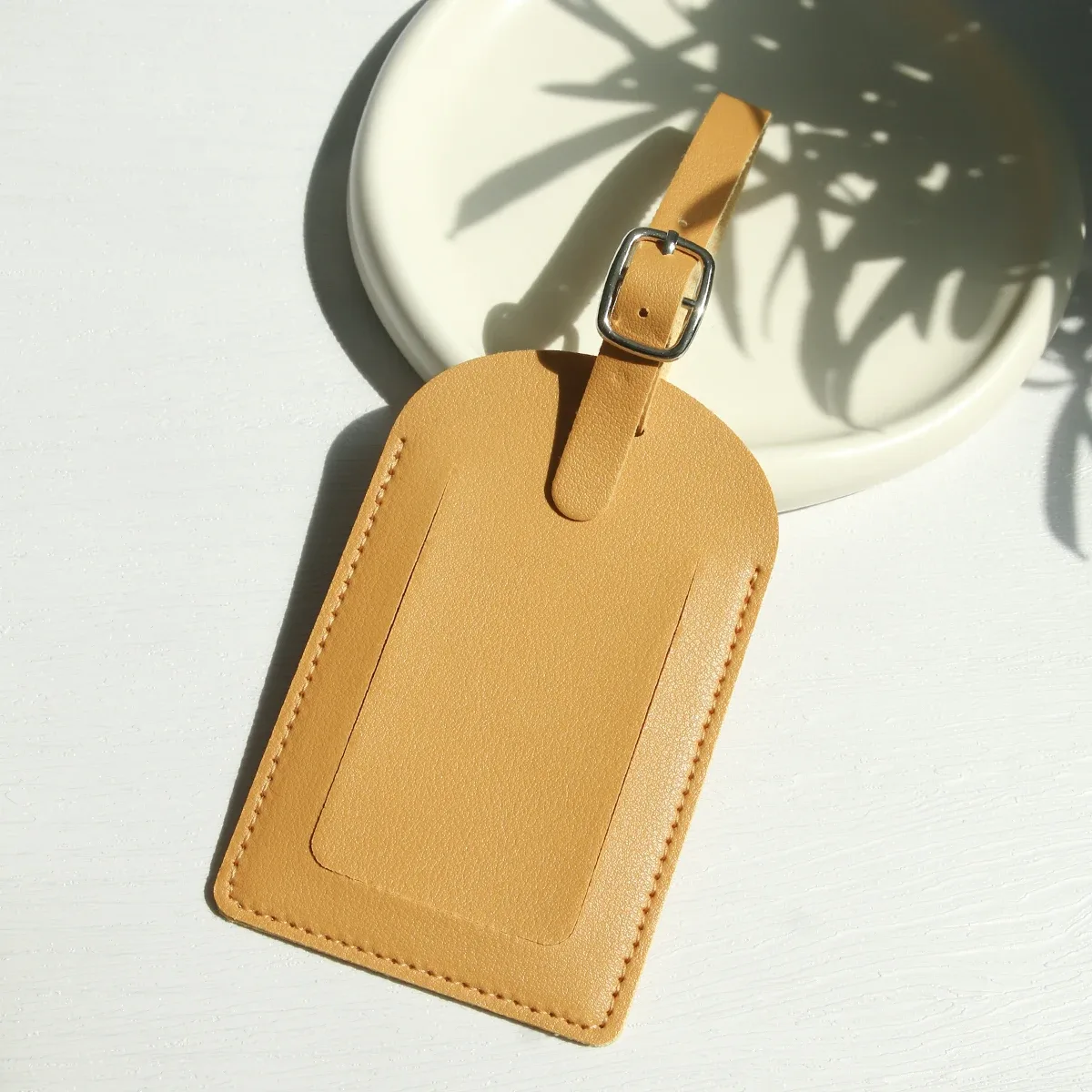 étiquettes de bagage en similicuir pour hommes et femmes, étiquettes de valise, étiquettes de sac fourre-tout, étiquettes d'identification avec couverture de confidentialité intégrale pour les voyages