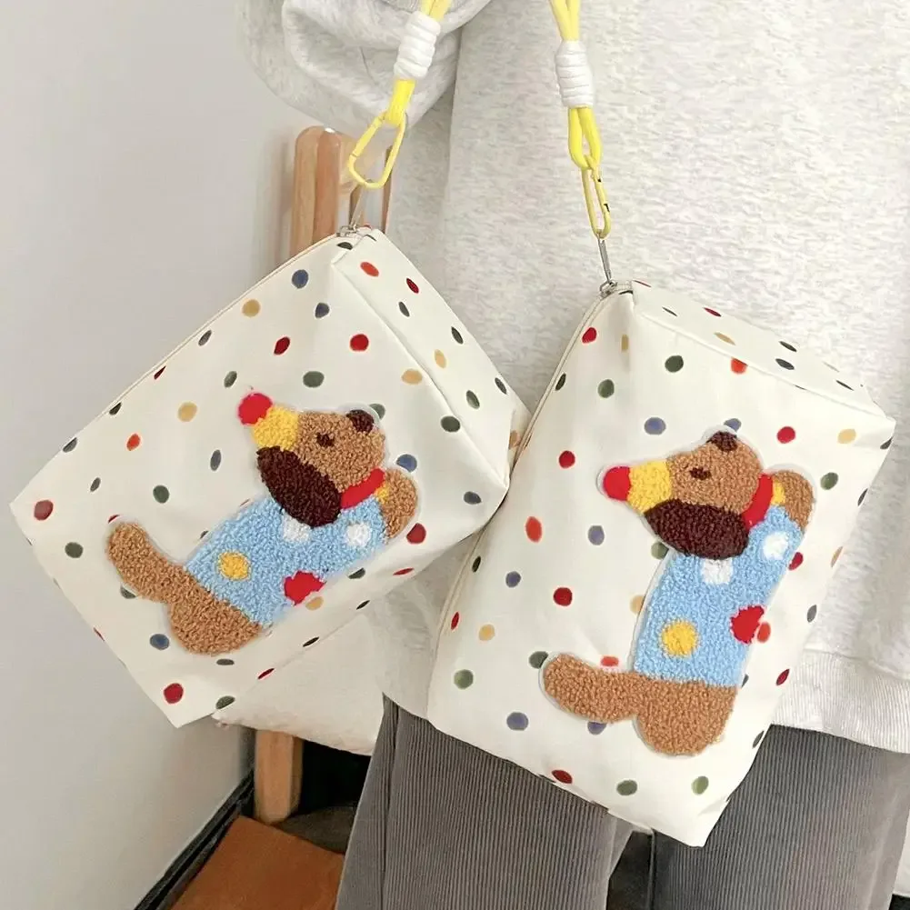 dachshund gifts trousse de maquillage, sac de rangement de maquillage de grande capacité, trousse de toilette de voyage portable pour femmes, trousse à cosmétiques